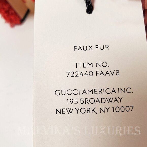 GUCCI SHOES ADIDAS TREFOIL GG LOGO SHEARLING EFFECT SLIDE SANDALS sz 39.5 9.5 - Picture 15 of 16